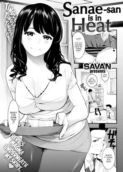 Sanae-san Is in Heat manga cover