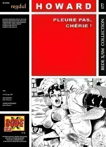 [Bédé X S.M. 177] John Howard - Pleure pas, Chérie ! manga cover