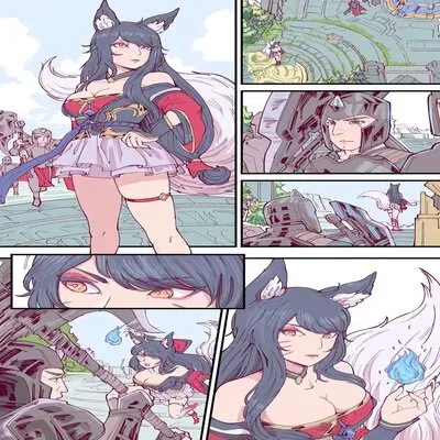 Ahri's End [Doujinshi] manga cover