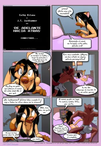 [Eric W. Schwartz] De Adelante Hacia atras [Spanish] [Red Fox Makkan] manga cover