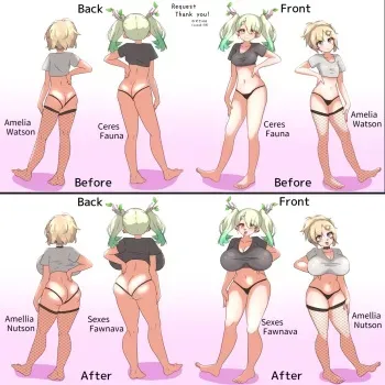 Amelia Nutson & Sexes Fawnava manga cover