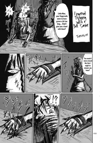 Fingernail Trimming With a Belt Sander manga cover