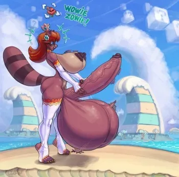 [Snao] Tanooki daisy (Super mario bros wonder) manga cover
