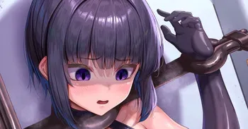 [白黒だるま] 鉄のフレームで全身を拘束され、マシンバイブで絶頂させられるシチュ manga cover