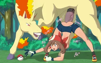 [Jona Kazuo] May and the Wild Rapidash (Pokemon) manga cover