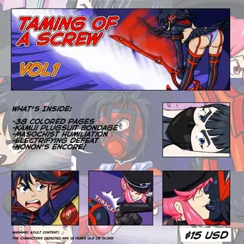 [HK Comm] KLK Taming Of A Screw Vol.1-2 manga cover