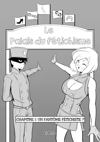 [Kidetic] Le Palais du Fétichisme 01 - Un fantôme fétichiste ? [French] manga cover