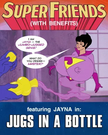 Super Friends with Benefits: Jugs in a Bottle (complete) manga cover
