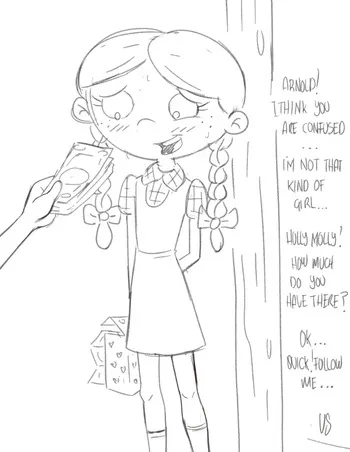 [PinchiVersus] Lila Sawyer (Hey Arnold) manga cover