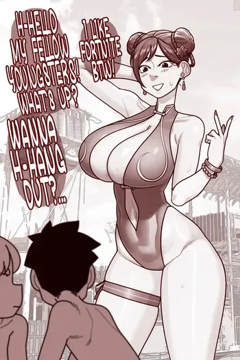 [EKZ] CHUN-LI SWIMSUIT ZURI (Street Fighter) manga cover