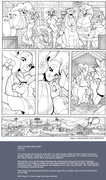 [Rabid] Land Of Milk And Honey manga cover