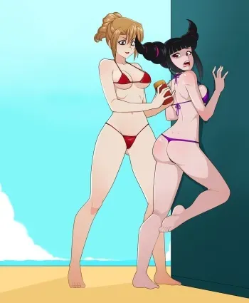 Variously Voluptuous Villainess-Vanquishings: Exhibit C (Rodjim X AnoneySnufftan) manga cover