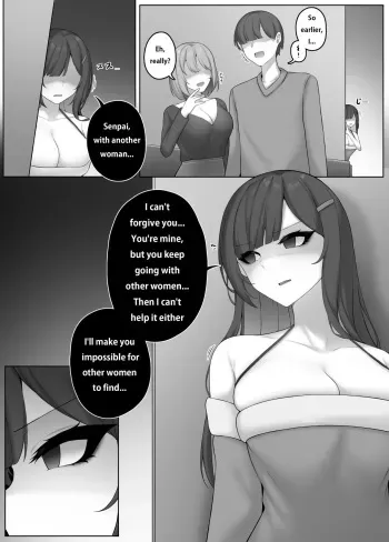 Yandere Kouhai manga cover