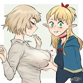 [SYTOkun] Dungeon Yuri (Delicious in Dungeon) manga cover