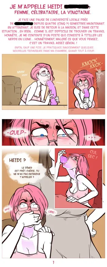 [Sparrow] Heidi Whore's Hidey Holes [French] manga cover