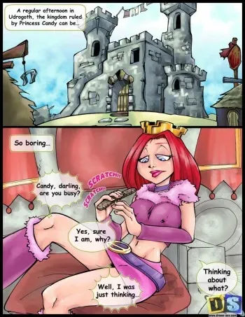 [Drawn-Sex] Dave the Barbarian manga cover