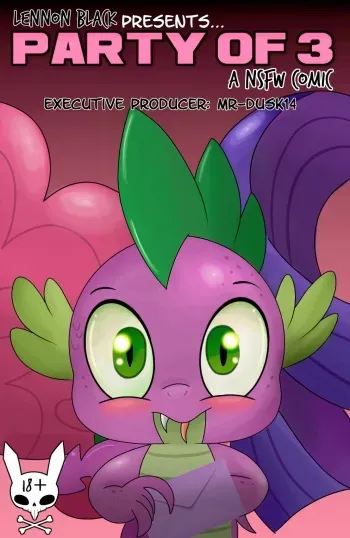 [Lennon Black] Party of 3 (My Little Pony: Friendship is Magic) manga cover