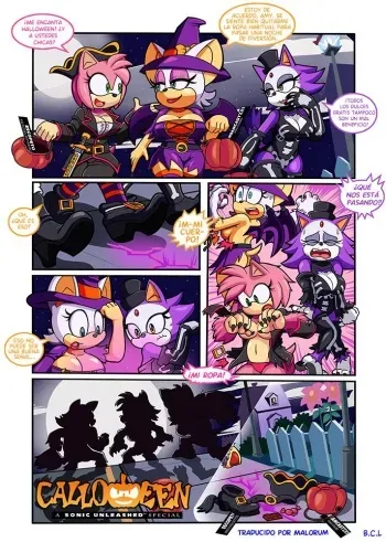 [Escopeto & Dreamcastzx1] Calloween (Sonic the Hedgehog) [Spanish] [Malorum] manga cover