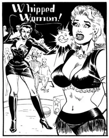 ERIC STANTON : Whipped Woman (French) manga cover