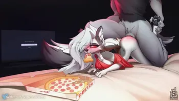 [Sugarlesspaints] Pizza Pizza Loona! (Helluva Boss) manga cover