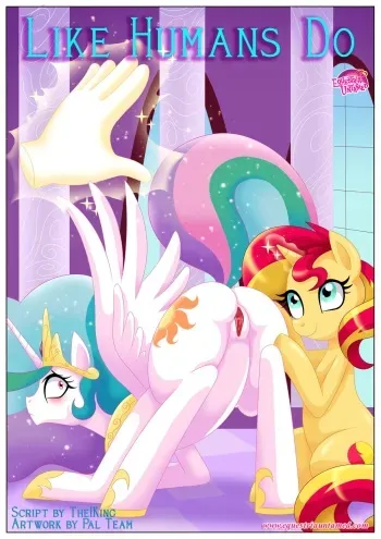 [Palcomix] Like Humans Do | My Little Pony Friendship is Magic (English) manga cover