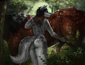 Women and Furries Pleasuring Animals with Hands, Tits, Feet manga cover