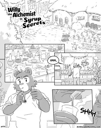[Artdecade] Willy the Alchemist in Syrup Secrets manga cover