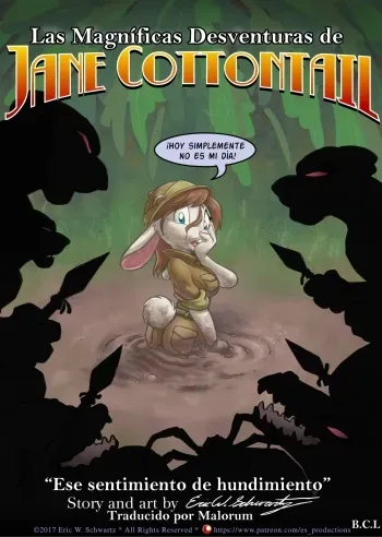 [Eric W. Schwartz] The Misadventures of Jane Cottontail Chapter 01| Las Magníficas Desventuras de Jane Cottontail Capítulo 01 [Spanish] [Malorum] manga cover