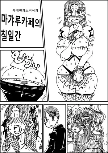 [Hakidame no Koganemushi (Koganemushi)] Nikutai Henka Shoujo Yawa ~MaGal Kissa no Nanokakan~ (Kantai Collection -KanColle-) [Korean] [Digital] manga cover