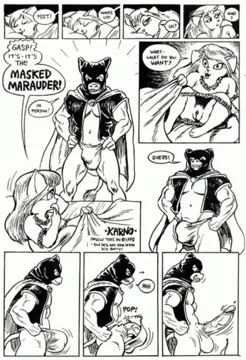 [Karno (Kjartan Arnorsson)] The Masked Marauder manga cover