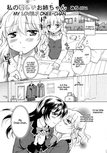 Watashi no Itoshii OneeChan manga cover