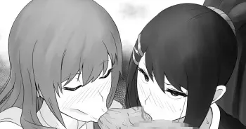 [kmvt] Chabashira Sae to Hoshinomiya Chie (Youkoso Jitsuryoku Shijou Shugi no Kyoushitsu e) manga cover