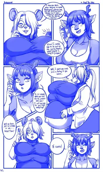 [Aesthestion] Jani's First Thanksgiving manga cover