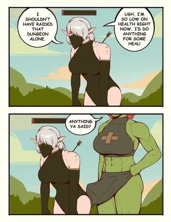 [Bonny] Orc Healer manga cover