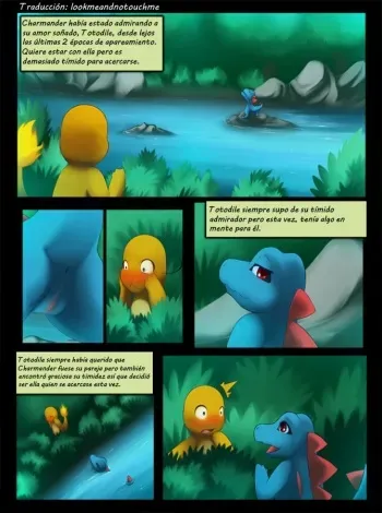 [DarkMirage] Charmander X Totodile (Pokemon)[Spanish] manga cover