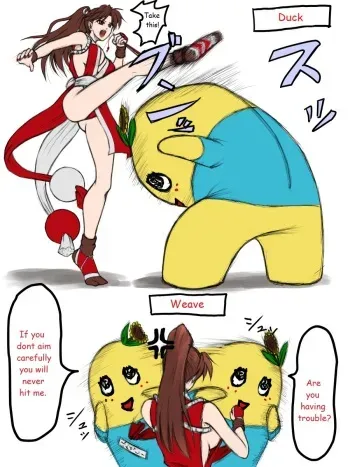 [H@ruki] Mai Shiranui vs Funassyi (King of Fighters) [English] manga cover