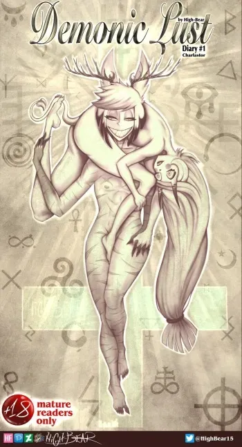 [High-Bear] Demonic Lust (Hazbin Hotel) manga cover