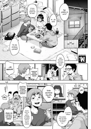 [Takayanagi Katsuya] Kawa no ji de Tomo ni Hatenu (Erohon desu yo.) [Spanish] [NekoCreme] [Digital] manga cover