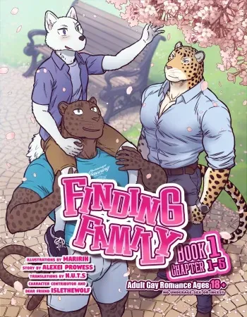 Finding Family - Book1 HR + Extra/Scraps manga cover