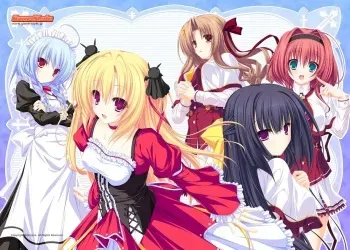 [Whirlpool] Lunaris Filia ～ Kiss to Keiyaku to Shinku no Hitomi ～ character set manga cover