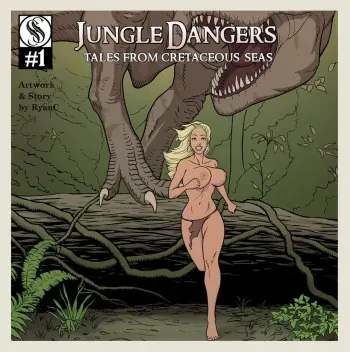 [SECRET STASH COMICS] Jungle Dangers: Tales from Cretaceous Seas #1 manga cover