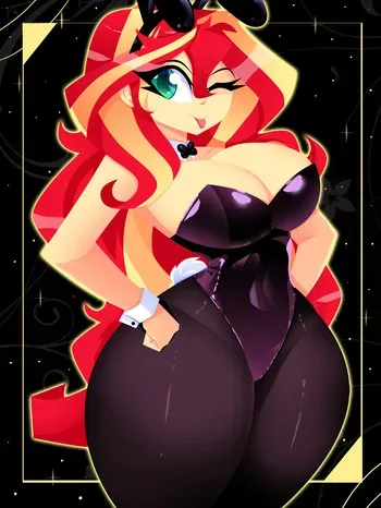 [Xan13] Equestria Bunnygirls (My Little Pony: Equestria Girls) manga cover