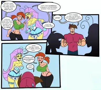 [Frostbiteboi] Timmy, Vicky, and Mandie (The Fairly Oddparents) manga cover
