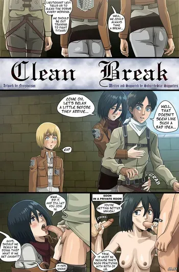 [Nearphotison] Clean Break (Attack on Titan) manga cover