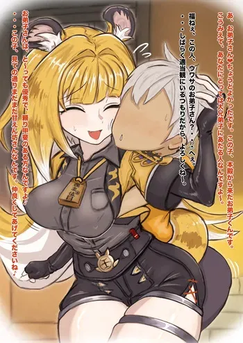 [ちたま] 弟弟子の面倒を見過ぎちゃう福ねぇさん♡ manga cover