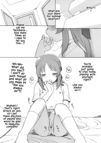 [Itano Chiharu] Tachibana-san no Natsuyasumi (THE IDOLM@STER CINDERELLA GIRLS) [English] manga cover