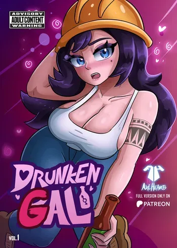 [AxlHearts] The Drunken Gal Saga (Vol. 1-8) manga cover