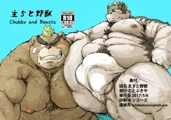 [Kotobukiya (kotobuki)] Shu 5 to Yajuu - Chubby and Beasts (Tokyo Afterschool Summoners) [Spanish] [Haoru] [Digital] manga cover