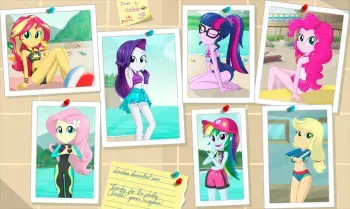 (CharlieXe) EG Series – BFF! (My little pony) manga cover