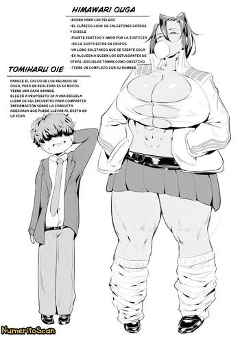 [Owasobi] Ogre-senpai wa Renai Taishitsu｜La Ogro-senpai es Muy Curvilínea [Spanish] [NumeritoScan] manga cover